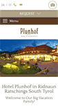 Mobile Screenshot of plunhof.it